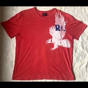 2004 polo Ralph Lauren eagle graphic tee